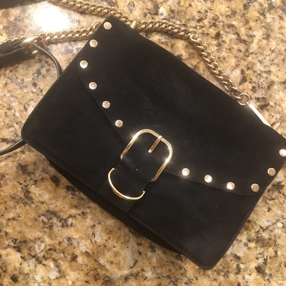 Rebecca Minkoff Black Biker Crossbody - Picture 6 of 8
